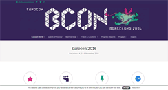 Desktop Screenshot of eurocon2016.org