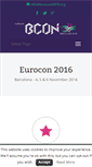 Mobile Screenshot of eurocon2016.org